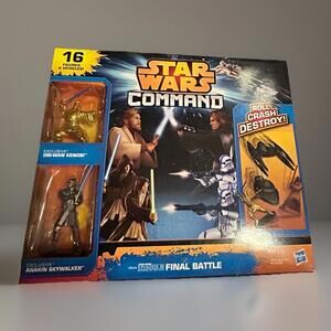 Star Wars Command Final Battle 16 Piece Action Fig. Playset